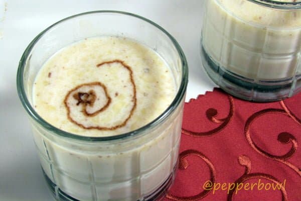 Banana Milk Shake Recipe