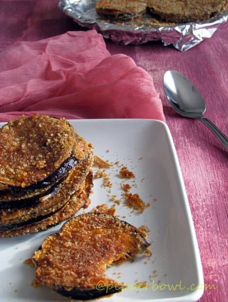 Easy Crispy Eggplant-Baked Eggplant Recipe