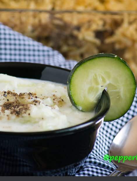 Cucumber Raitha Recipe, Cucumber Yogurt Sauce