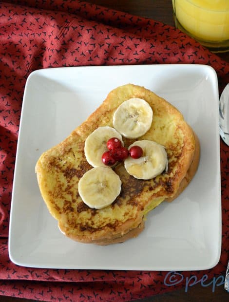 Morning Quicky French Toast Breakfast Recipe