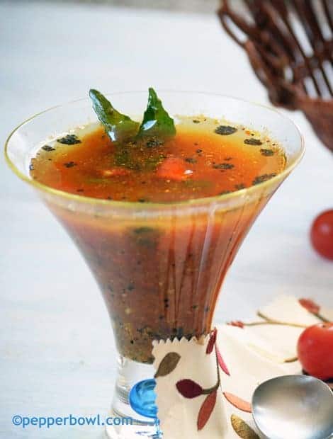 Authentic Rasam Recipe- a South Indian Soup