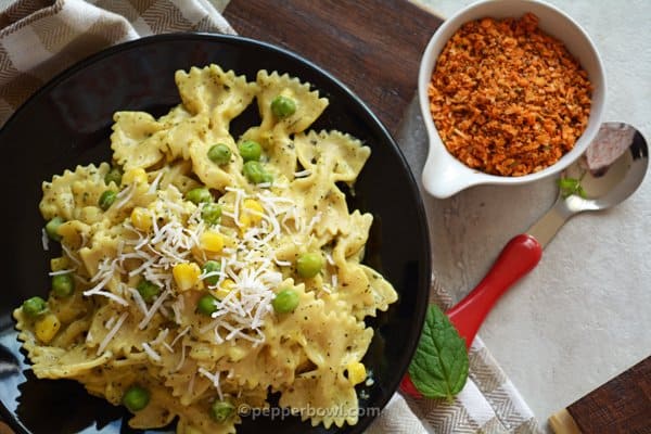 Creamy Corn Pasta Recipe