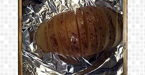 HasselBack Potatoes, steps and procedures