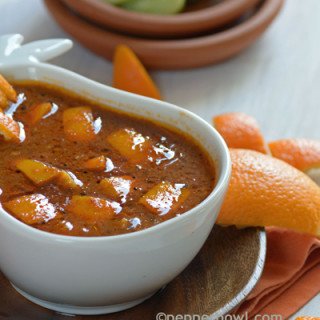 Orange Peel Kuzhambu-Curry for Rice