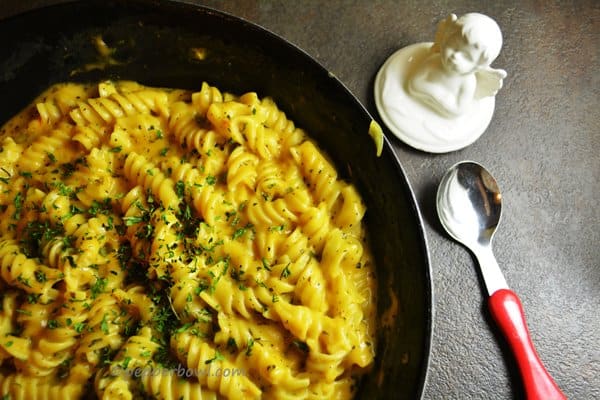 Rich Creamy Buttermilk Pasta-an easy dinner recipe