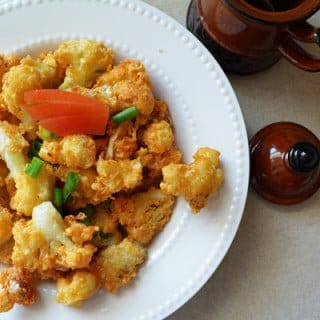 Cauliflower Golden Fry-snacking recipe