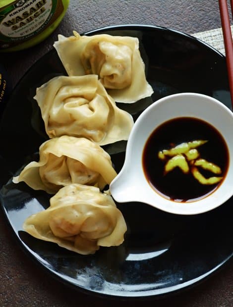 Chinese Vegetarian Wonton with Tofu(steamed Dumblings)