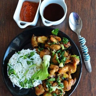 Sauteed Chicken with Bok Choy Recipe