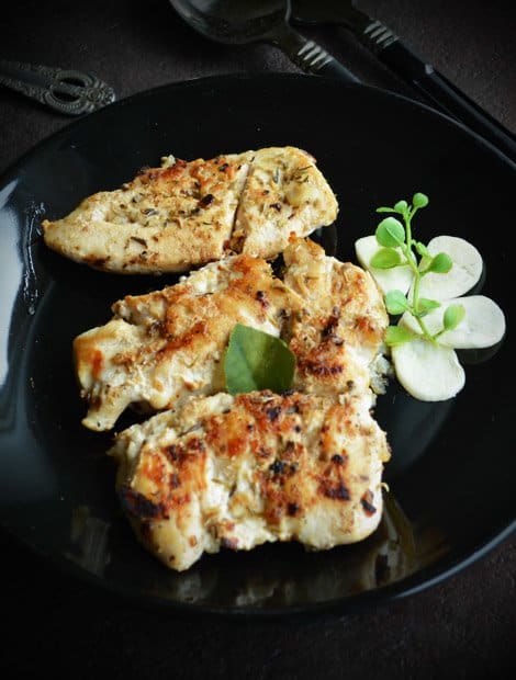 Garlic Chicken, Pan Fried Recipe