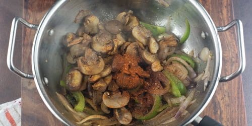 Philly styled mushroom Sandwich- Vegan Recipe, steps and procedures