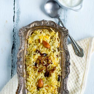 Kashmiri Pulao Recipe, always turnouts as a super hit dish whenever we make at home. It is very flavorful, rich but mild and with the hint of sweetness of dry fruits. The good part is that it is easier to make. The procedure is easy to remember great and additionally works perfect for the beginners.  Here you will see, the Step by step pictures, tips and variations and also serving suggestions.