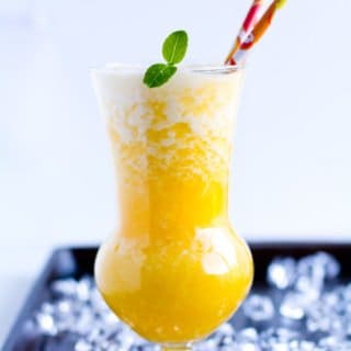 Mango Pineapple Smoothie recipe brings all the fresh tropical flavors of mango and pineapple. It tastes delicious, creamy with all the goodness of fresh fruits.