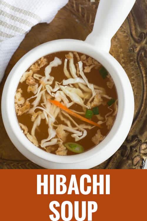 Vegan Hibachi Soup recipe is easy to make at home with vegetable broth. Make with scraps of veggies in instant pot or crock pot as per your convenience. Very healthy, low carb, gluten free which is best for all ages.