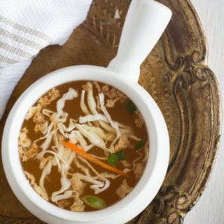 vegan hibachi soup recipe