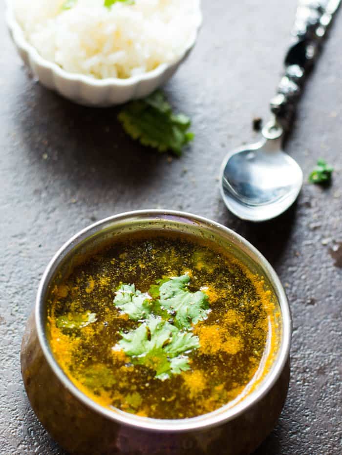 Pepper rasam otherwise also called as Milagu rasam in Tamil. A simple, everyday recipe of Tamil cuisine.
