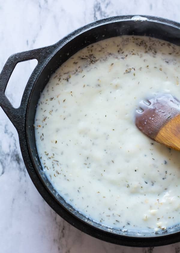 Rich creamy coconut milk alfredo sauce is simply delicious and a totally comforting sauce for dinner. This is a kind of healthy, medicinal substitution to your regular alfredo sauce.