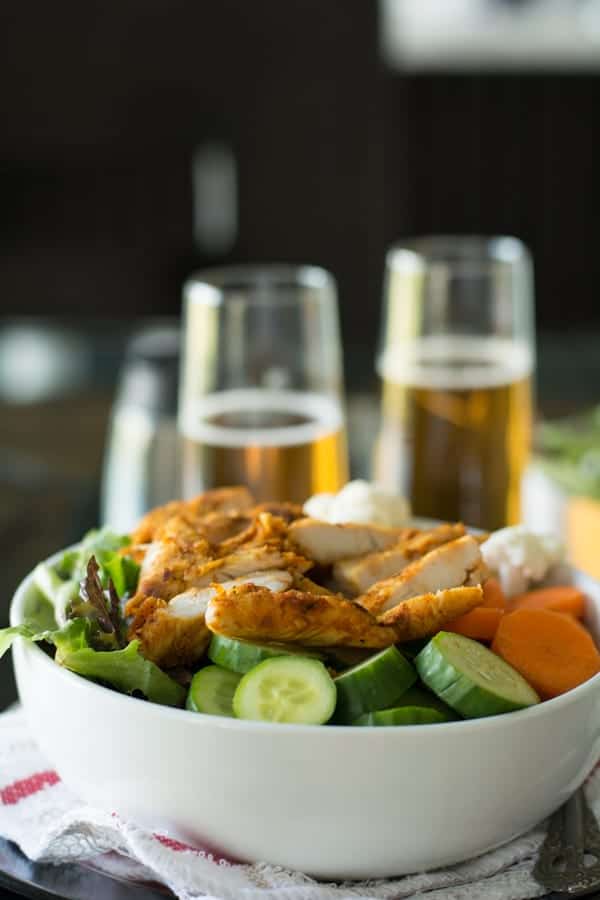This healthy chicken Salad an attempt to make the mayo free food and skinny without compromising on the taste or texture.