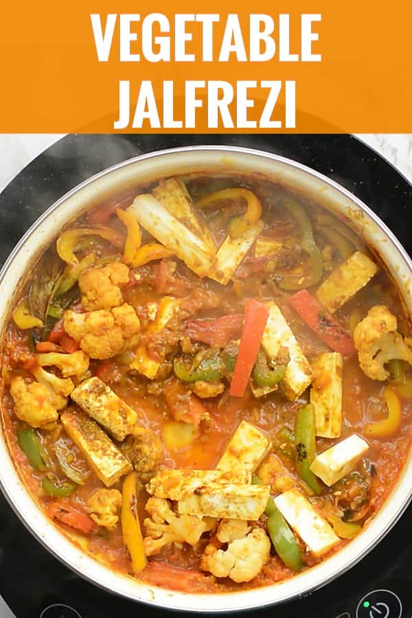 Vegetable Jalfrezi-Indian Mixed Vegetable Curry - Pepper Bowl