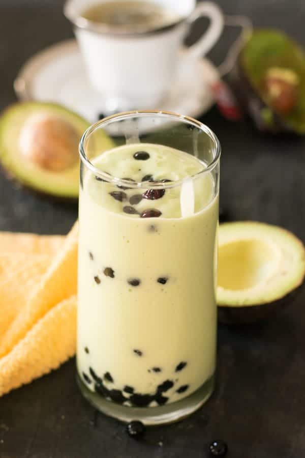 Avocado bubble tea, rich, creamy, delicious and healthy drink. This healthy breakfast menu is a wholesome and modern twist to the classic Tea.