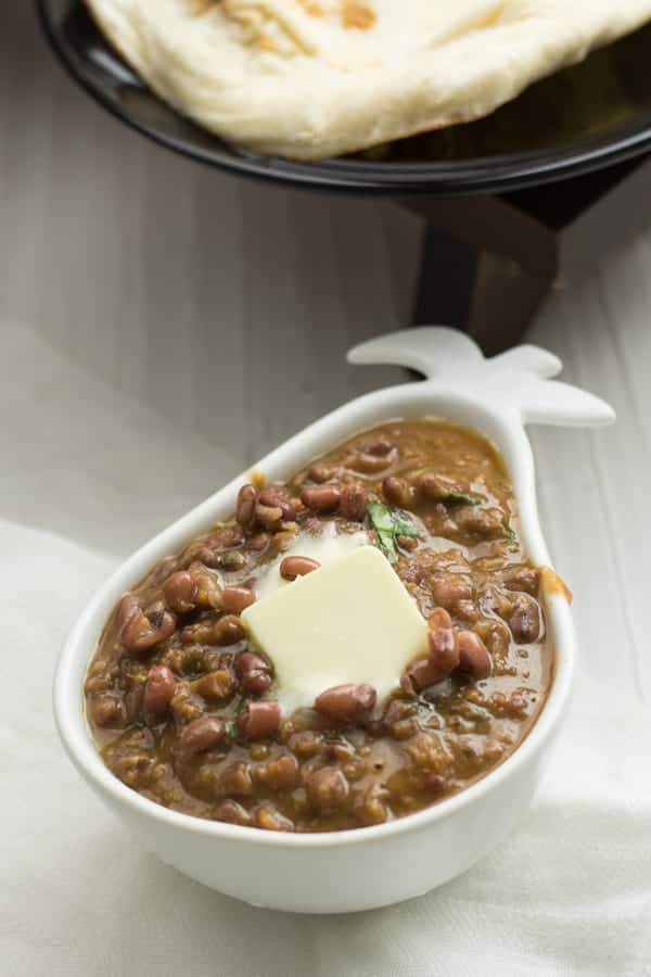 Madras lentil is an Indian style vegetarian chili. Plus, it is an Anglo-Indian a recipe, where the lentil is made in the Madras style. Madras is a huge Province in India in the last century. Which is known for its rich, light lentils and beans dishes.