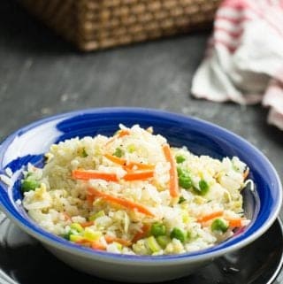 This egg fried rice is the Chinese recipe modified to the Indian palates. Not to mention that this is tasty with loads of vegetables. Makes it loved by everyone