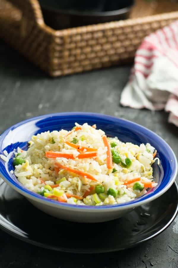 Egg Fried Rice Indian Style - Pepper Bowl