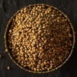 coriander seeds in a bowl, great for flavors