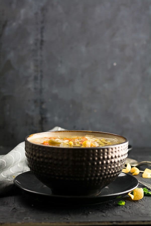 Indian vegetable soup recipe - Pepper Bowl