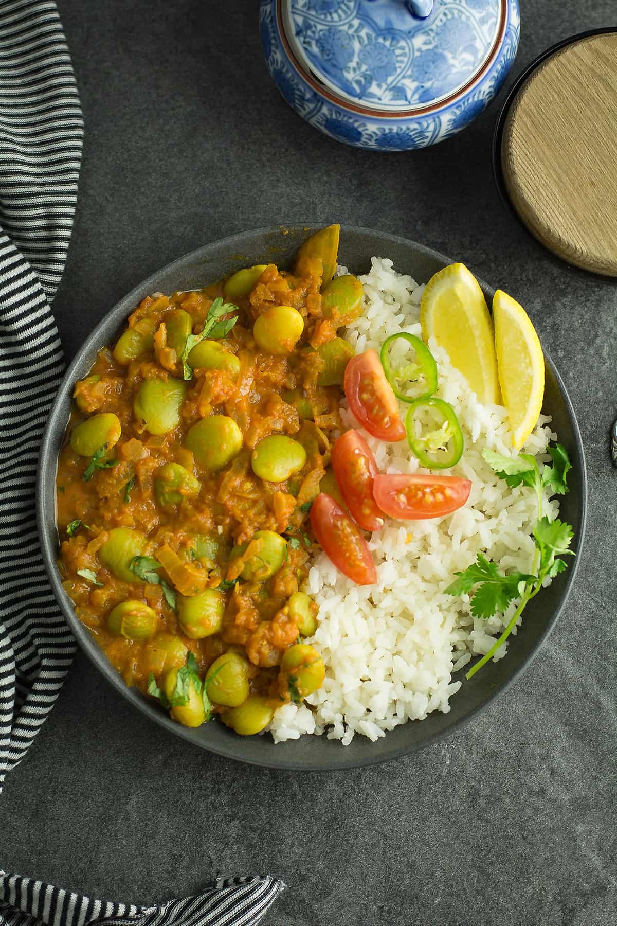 Lima bean curry Pepper Bowl