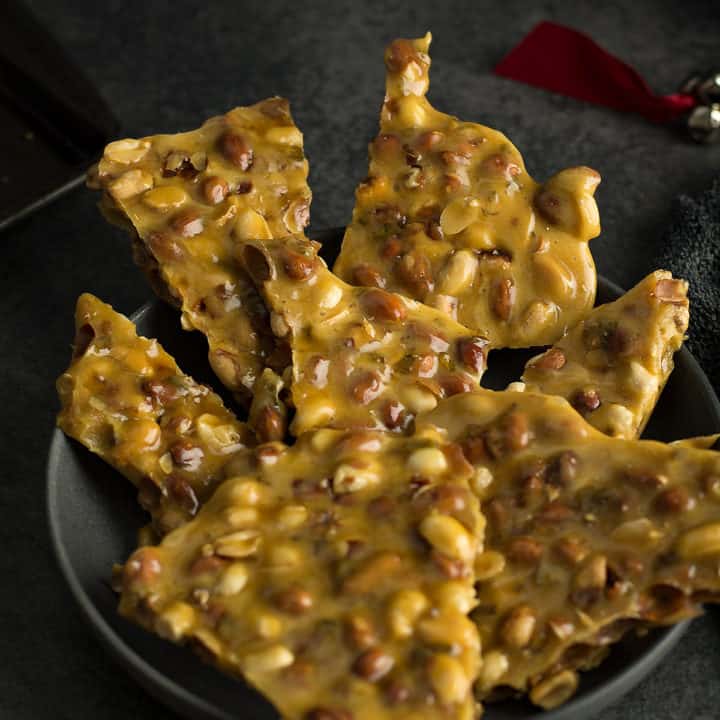 Jalapeno peanut brittle is a spicy twist to the classic snack. Light, crispy, loaded with peanuts with a hint of heat and with mild jalapeno flavors.