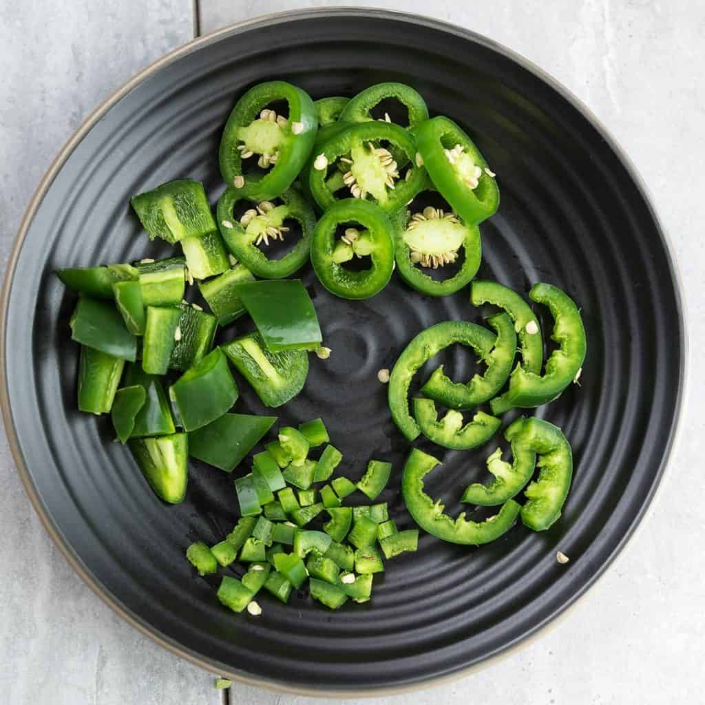 Pineapple jalapeno sauce Pepper Bowl