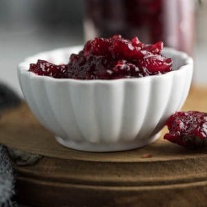 Cranberry jalapeno relish is a perfect holiday side dish excellent to serve for family or for a crowd. It's quick and incredibly delicious.