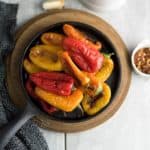 The roasted mini peppers recipe is simple and easy. Plus, it's a delicious effortless dish that's rightly tender and loved by everyone.