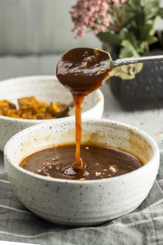 Thick and flowy consistency Asian zing sauce made under 10 minutes.