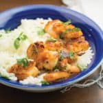 Hawaiiam garlic shrimp