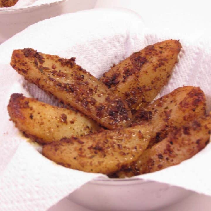 Pan-fried Potato wedge