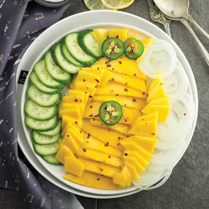 mango cucumber salad