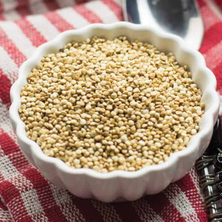 popped quinoa