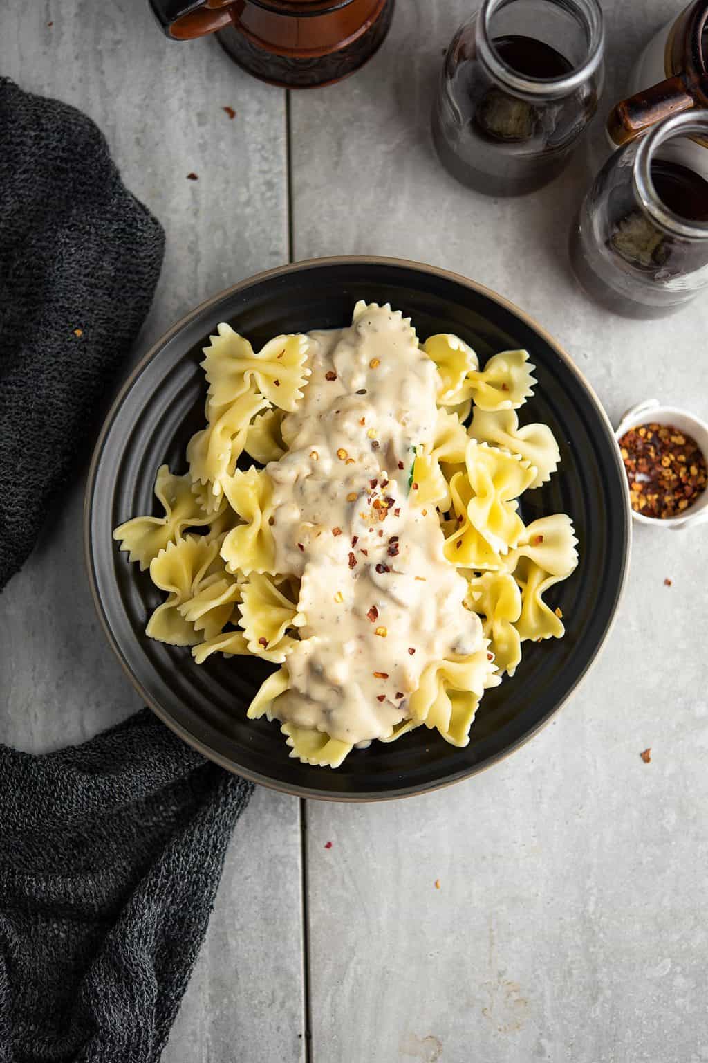 Spicy alfredo sauce