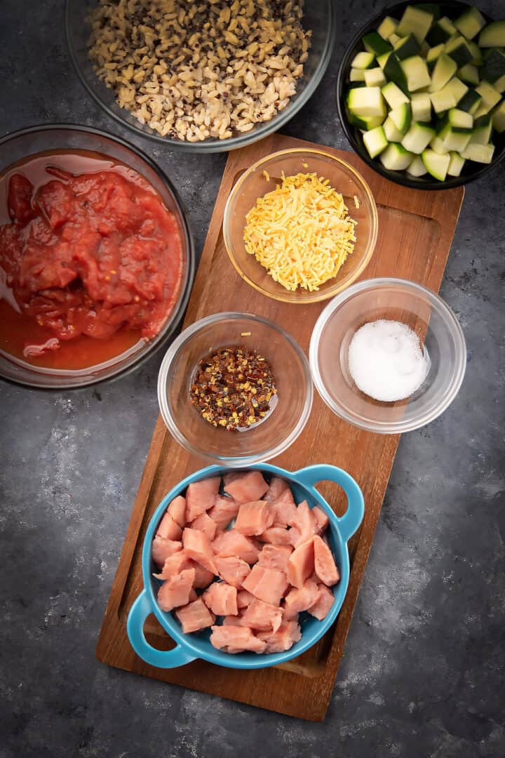 Salmon Stuffed Peppers