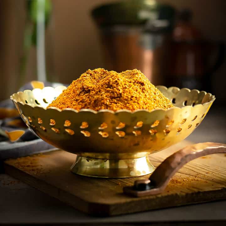 curry powder in a bowl for substitutes