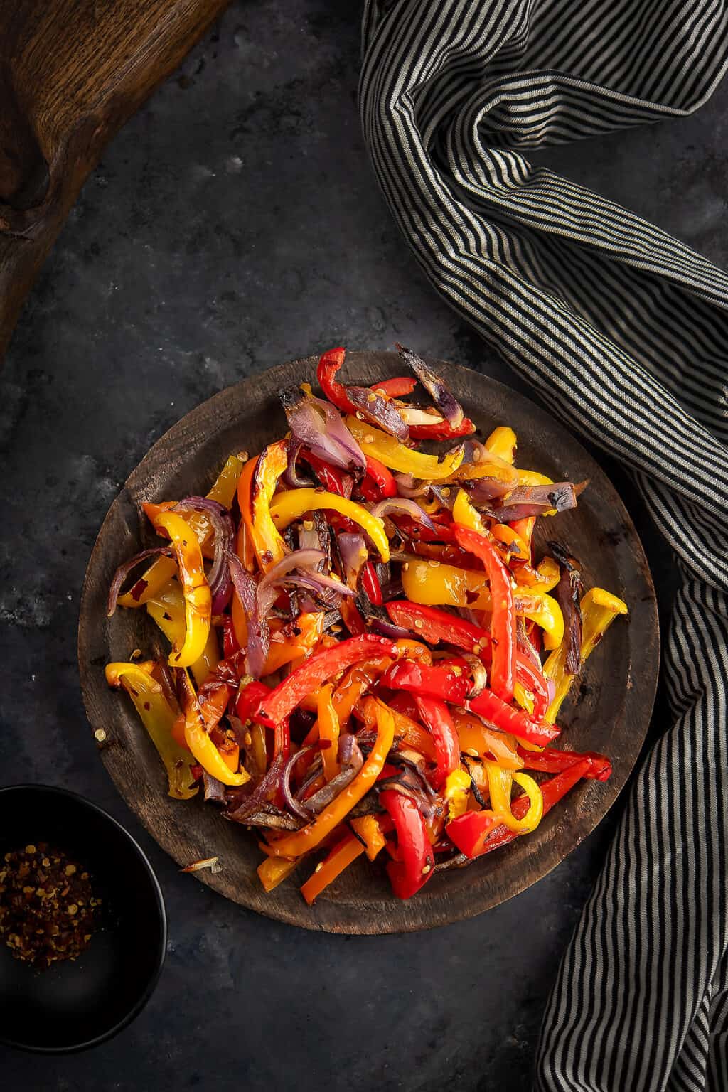 Oven Roasted Peppers And Onions