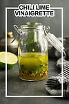 chili lime vinaigrette recipe