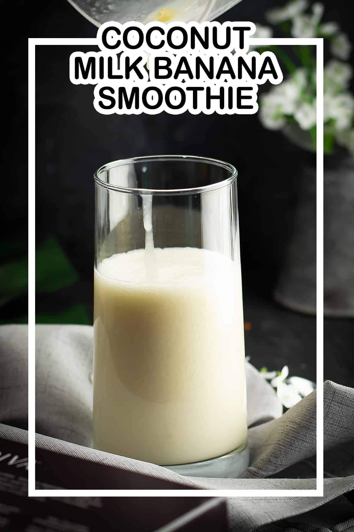 Coconut milk banana smoothie Pepper Bowl