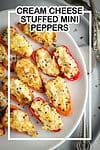 cream cheese stuffed mini peppers