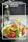 Indian quinoa salad recipe