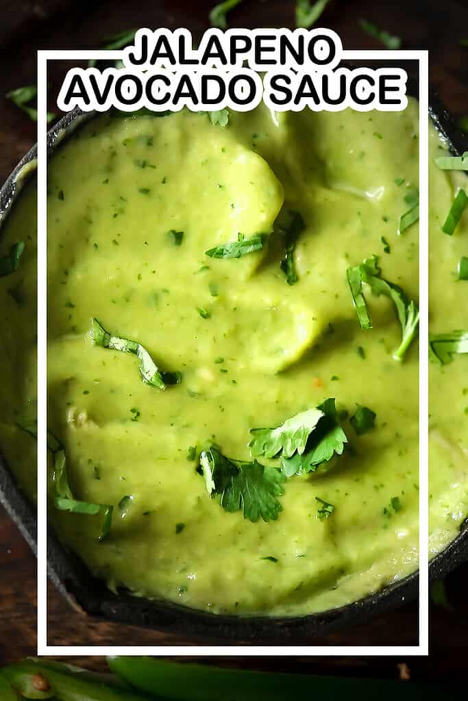 JALAPENO AVOCADO SAUCE