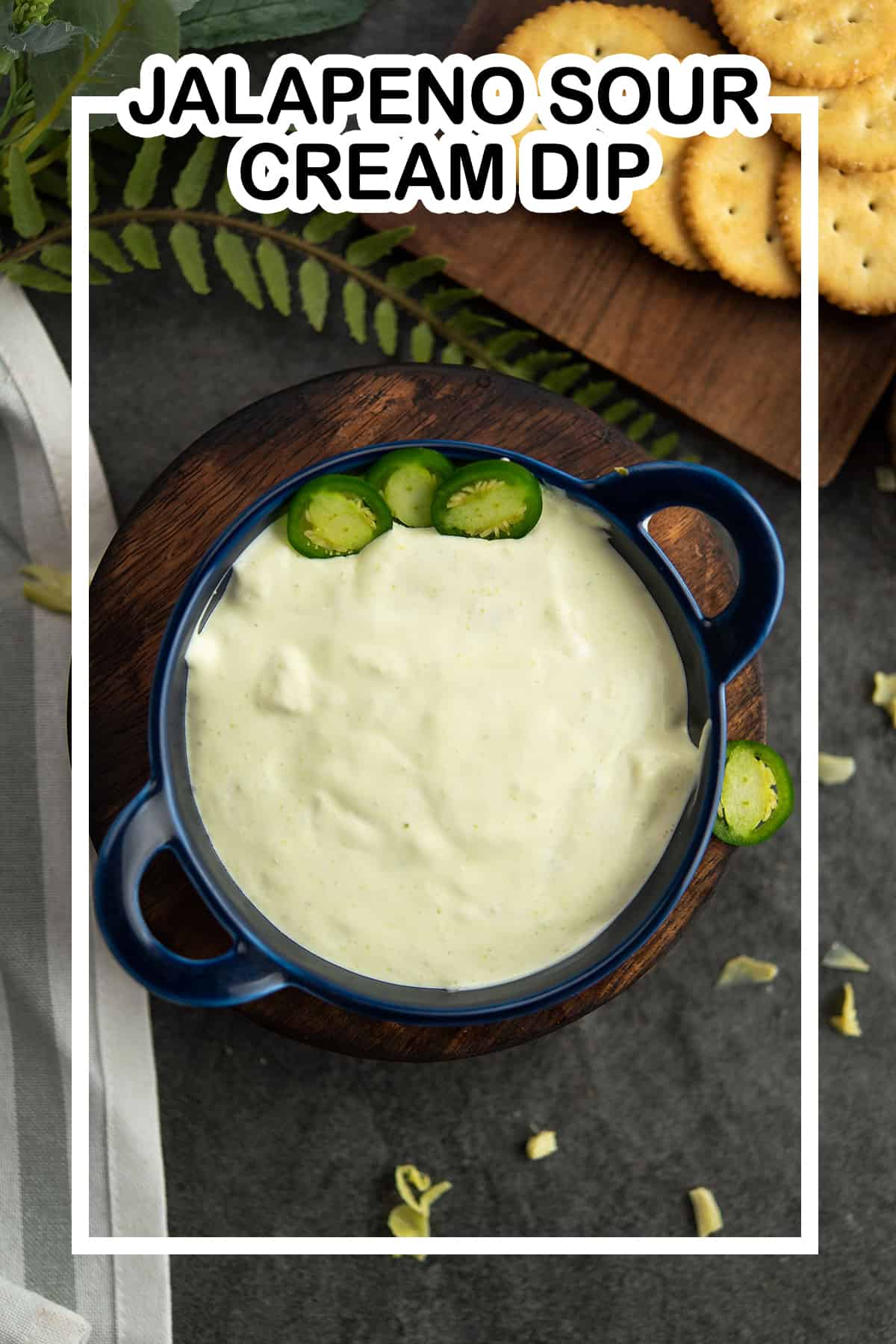 Jalapeno sour cream dip Pepper Bowl