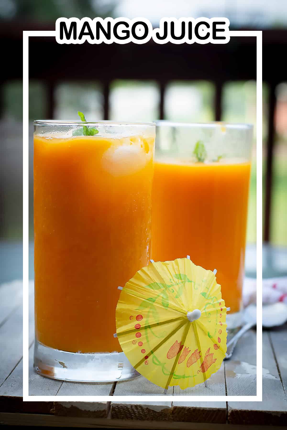 Best Mango Juice Recipe Summer Drink Pepper Bowl