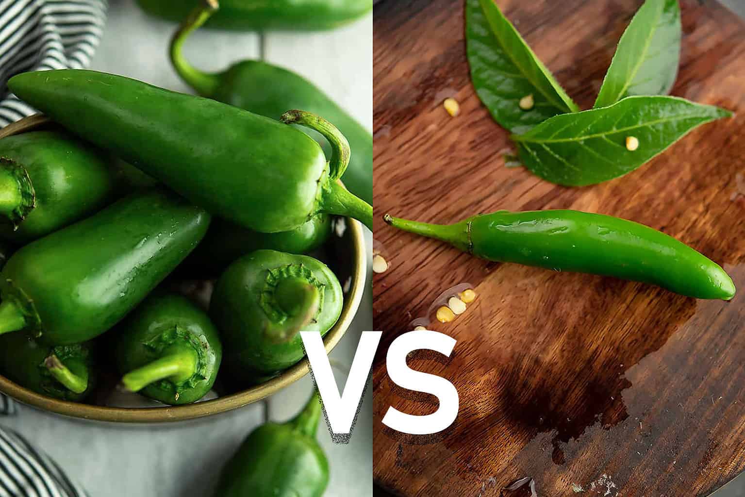 Jalapeno Vs Serrano